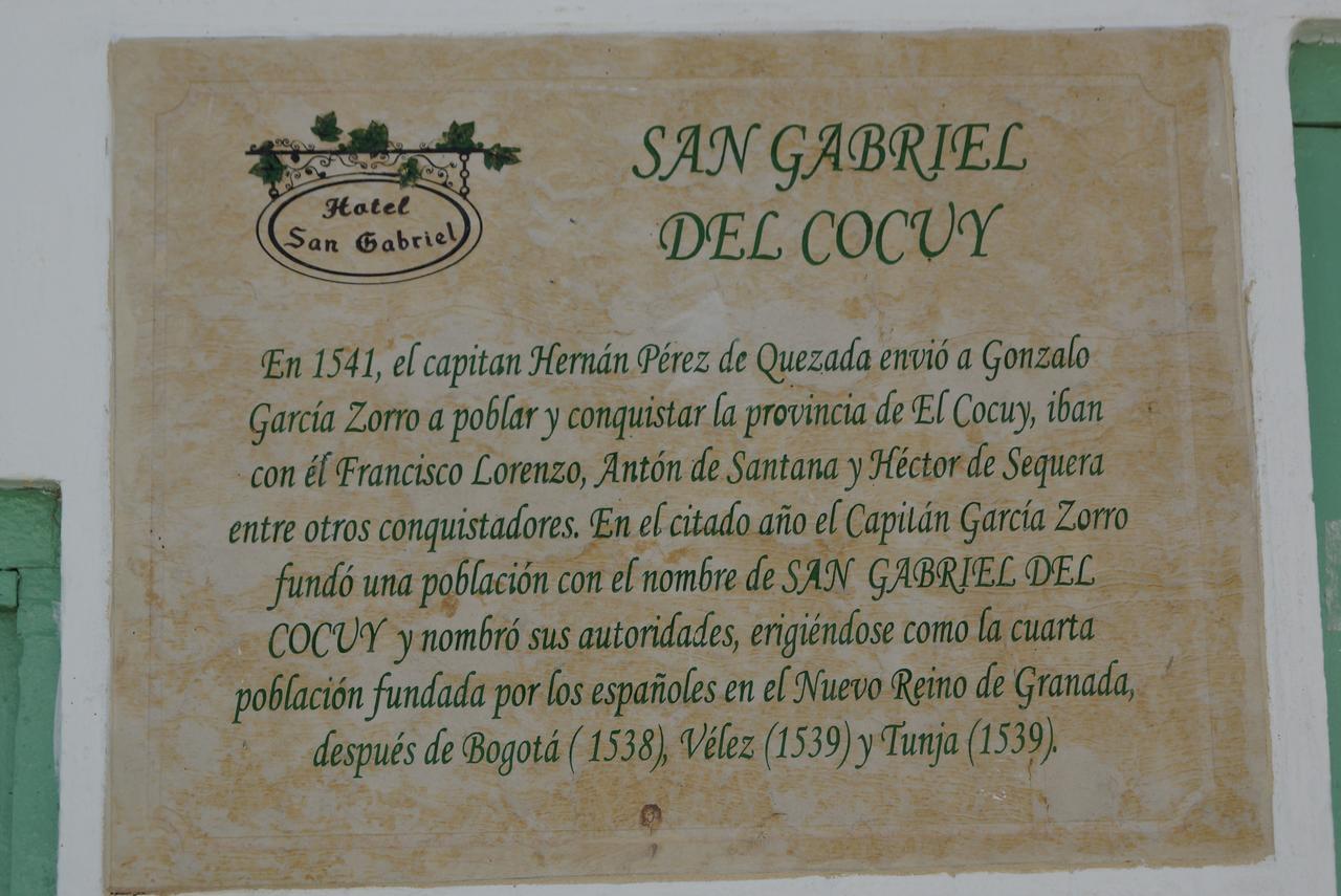 Hotel San Gabriel El Cocuy Bagian luar foto
